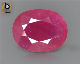 NATURAL RUBY (MANAK) (HEATED & TREATED) (MH) 1.25 CRT ( 29311 )